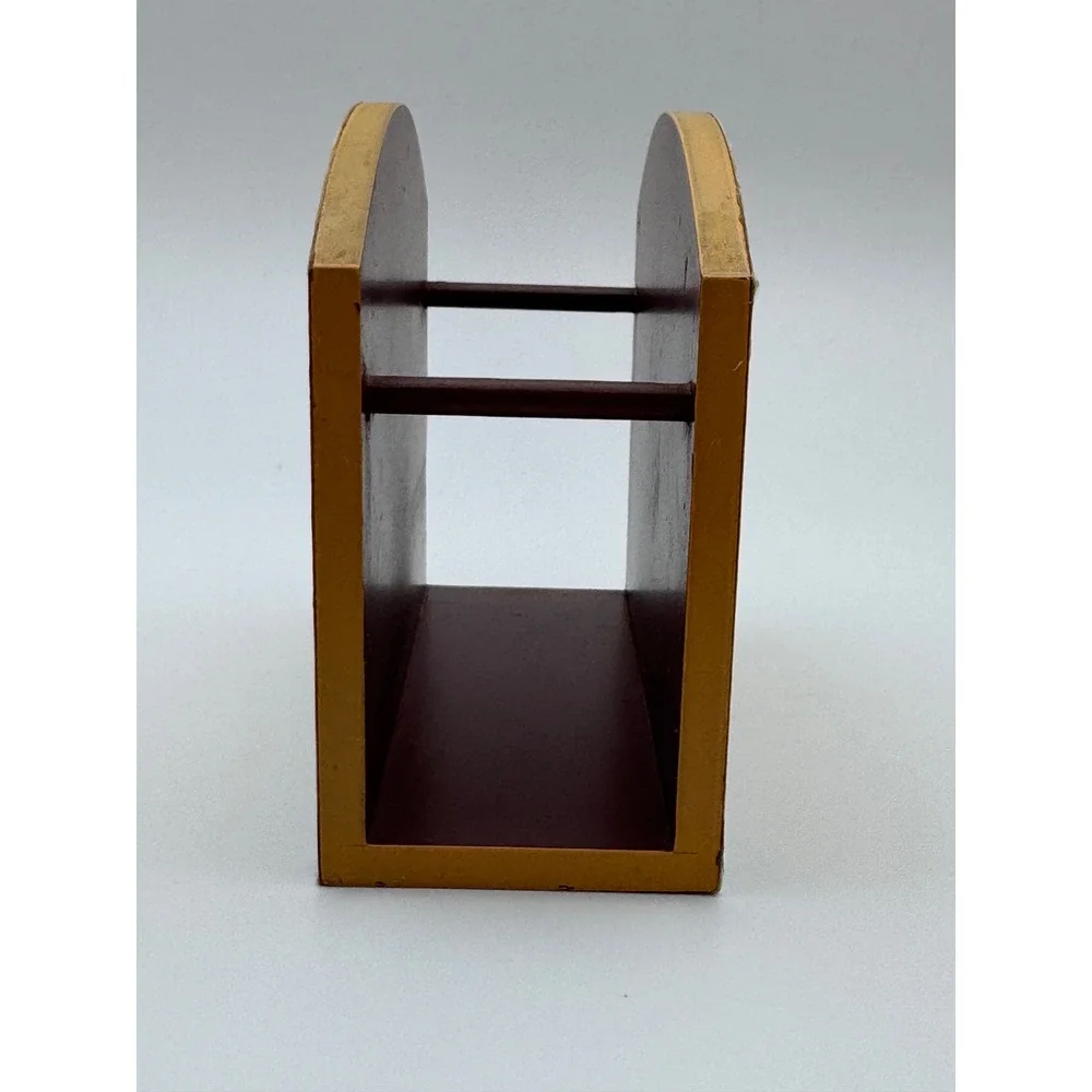 Sassy Chef III Napkin‎ Holder Wooden Countertop Salt Bae Female